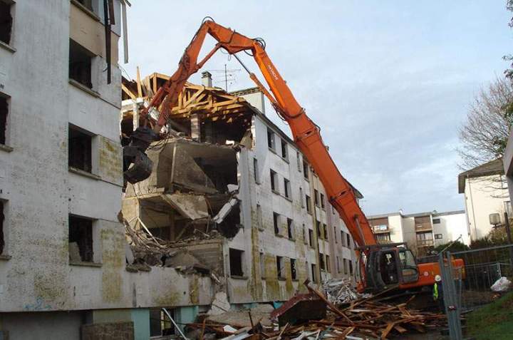 Travaux de démolition Bretagne